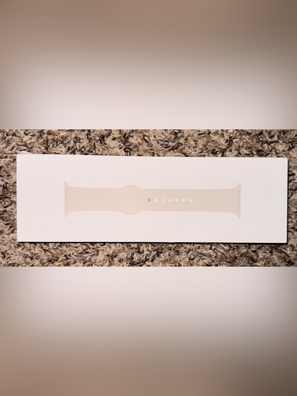 Apple Beige Silicone Watch Band for Apple Watch - 40MM